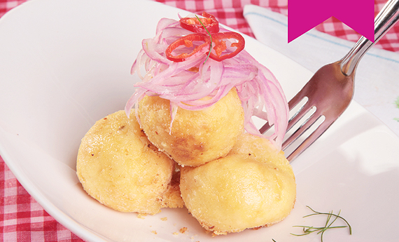 Yuca Rellena con Anchoveta